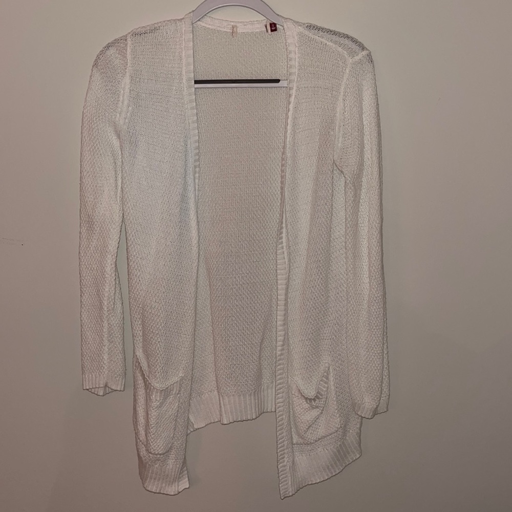 White Cardigan
